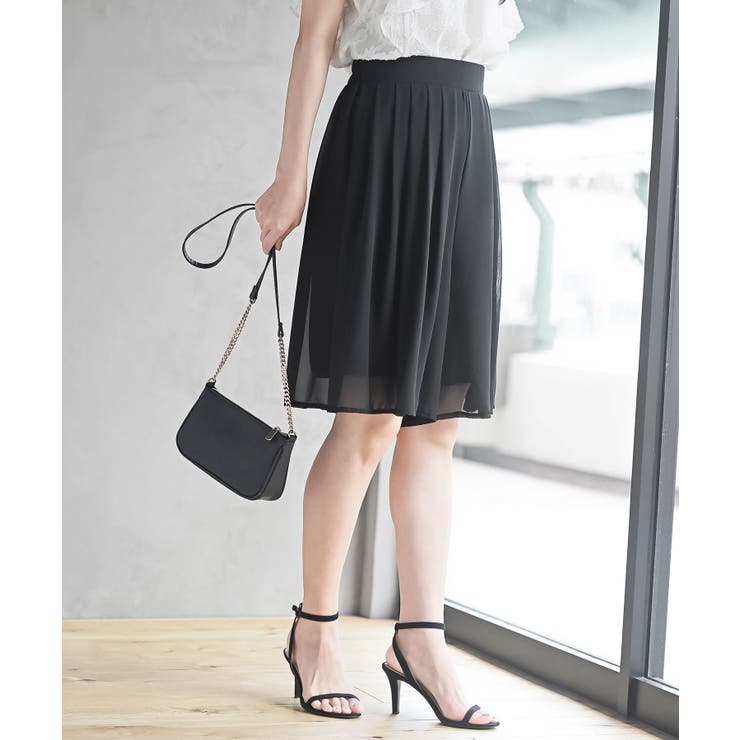 フロントタックシフォンキュロット | rps | 詳細画像14 