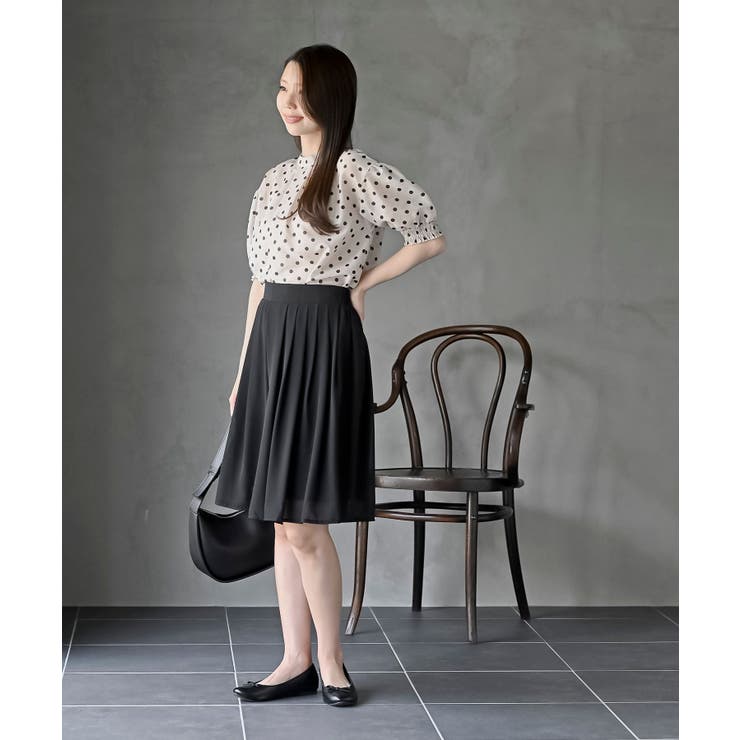 フロントタックシフォンキュロット | rps | 詳細画像18 