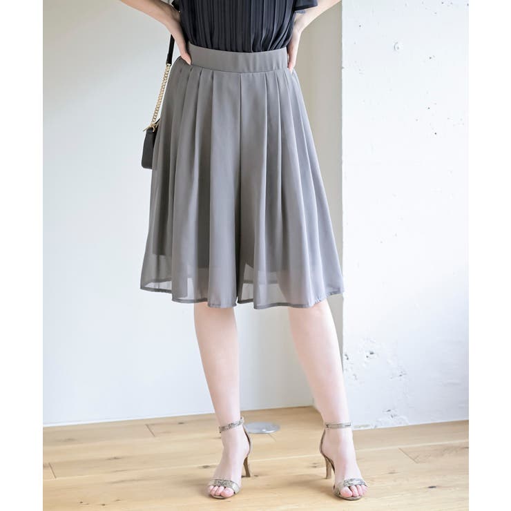 フロントタックシフォンキュロット | rps | 詳細画像23 