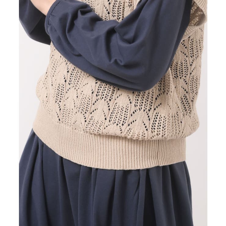 SOOR PLOOM 6yr レース編みスカート Soor Ploom Erma Skirt, Powder 4y