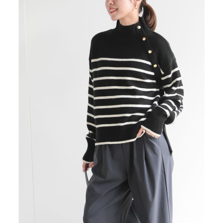 ボーダーニットプルオーバー | rps | 詳細画像12 