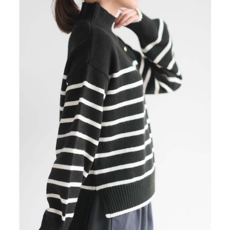 ボーダーニットプルオーバー | rps | 詳細画像16 