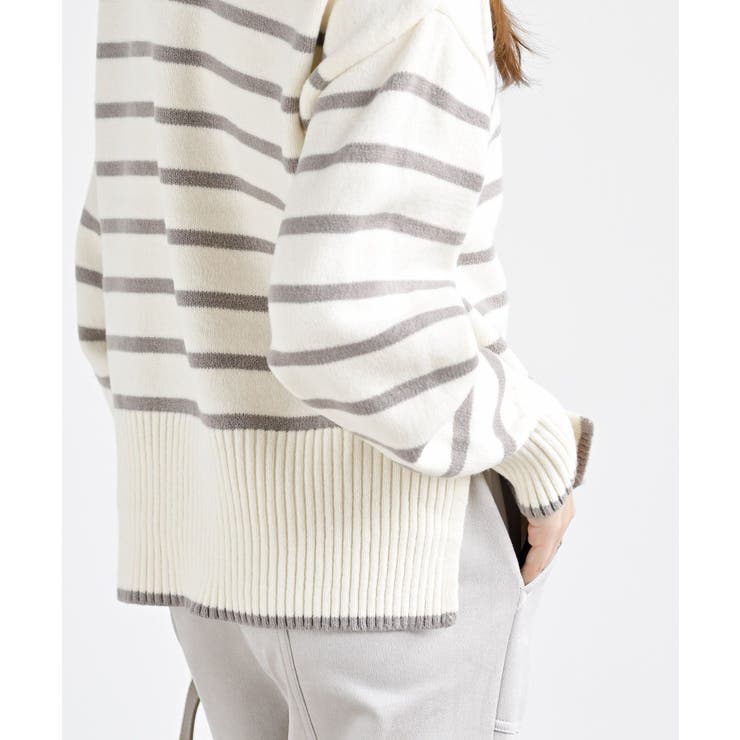 ボーダーニットプルオーバー | rps | 詳細画像26 