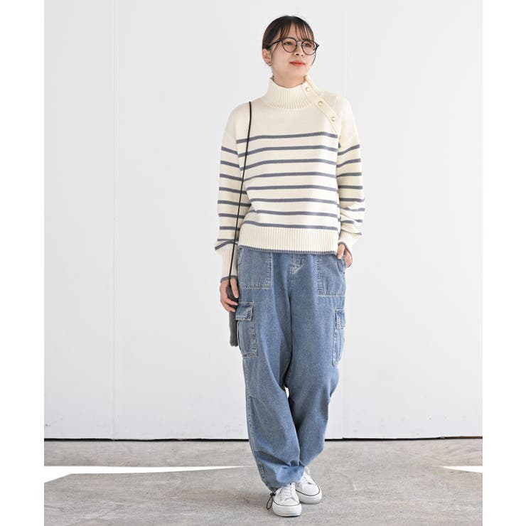 ボーダーニットプルオーバー | rps | 詳細画像28 