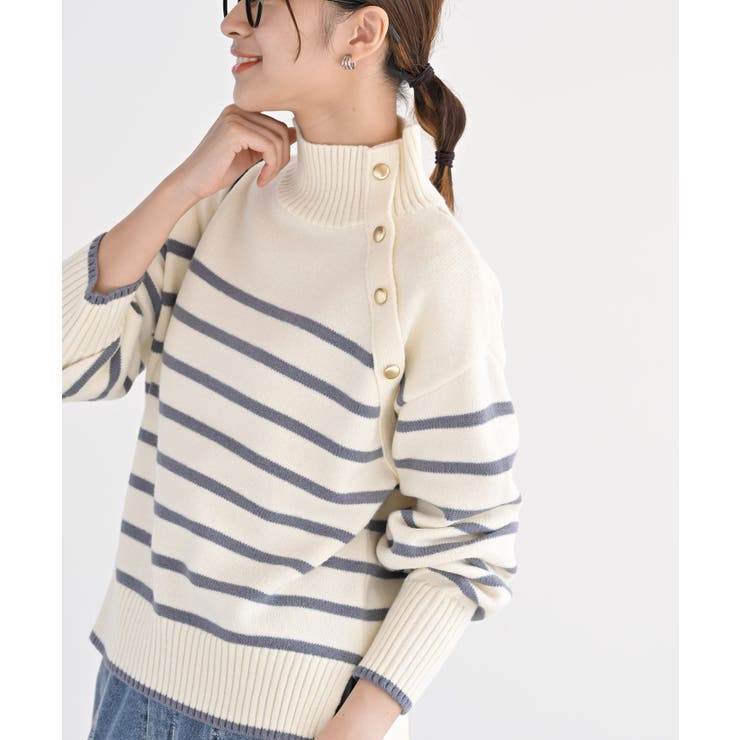 ボーダーニットプルオーバー | rps | 詳細画像33 