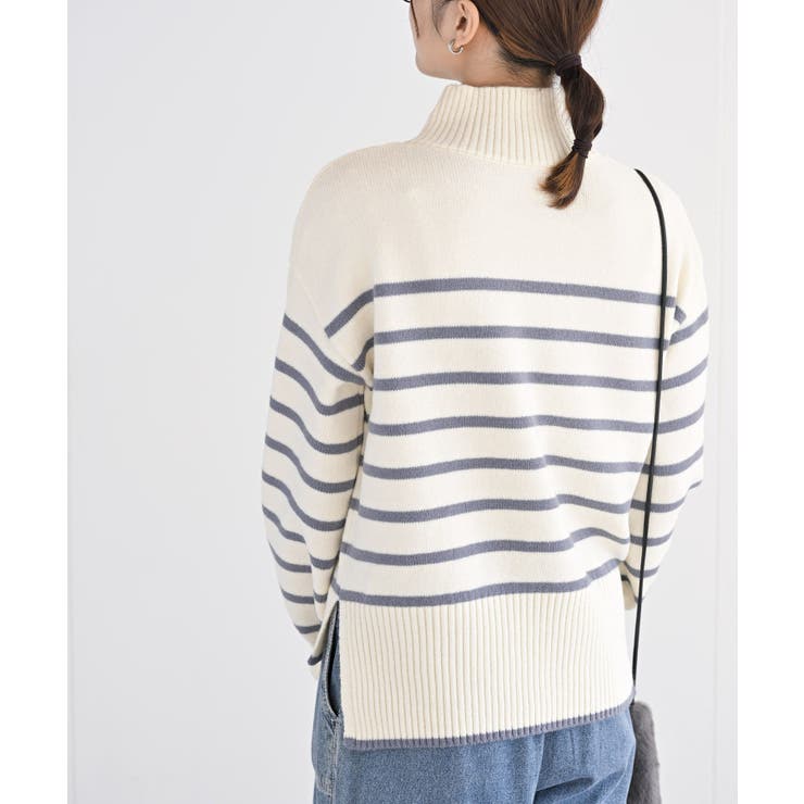 ボーダーニットプルオーバー | rps | 詳細画像34 
