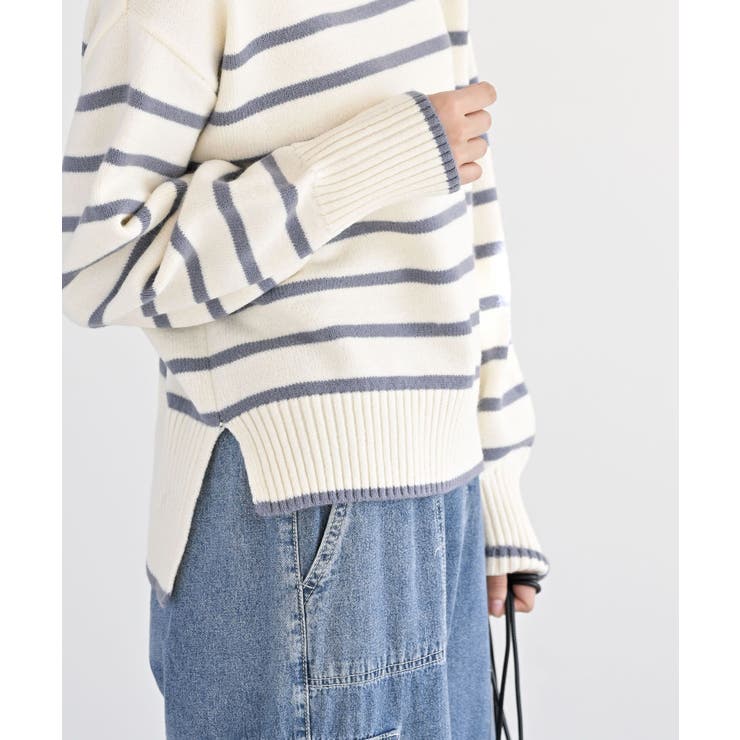 ボーダーニットプルオーバー | rps | 詳細画像35 