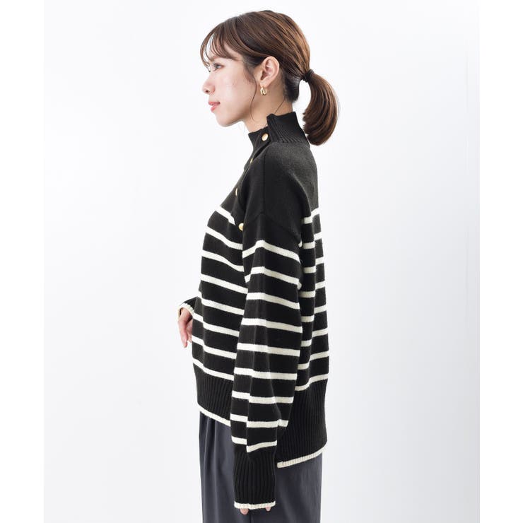 ボーダーニットプルオーバー | rps | 詳細画像37 