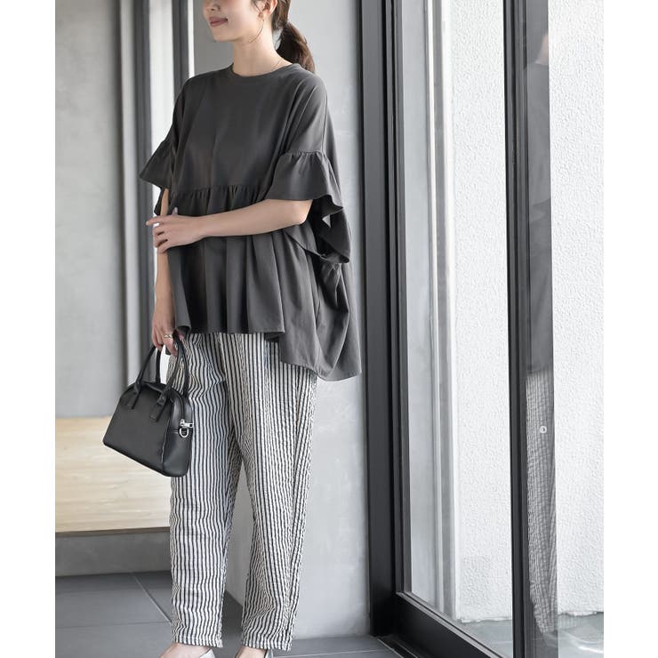 コットンワイドギャザーＴ | rps | 詳細画像13 