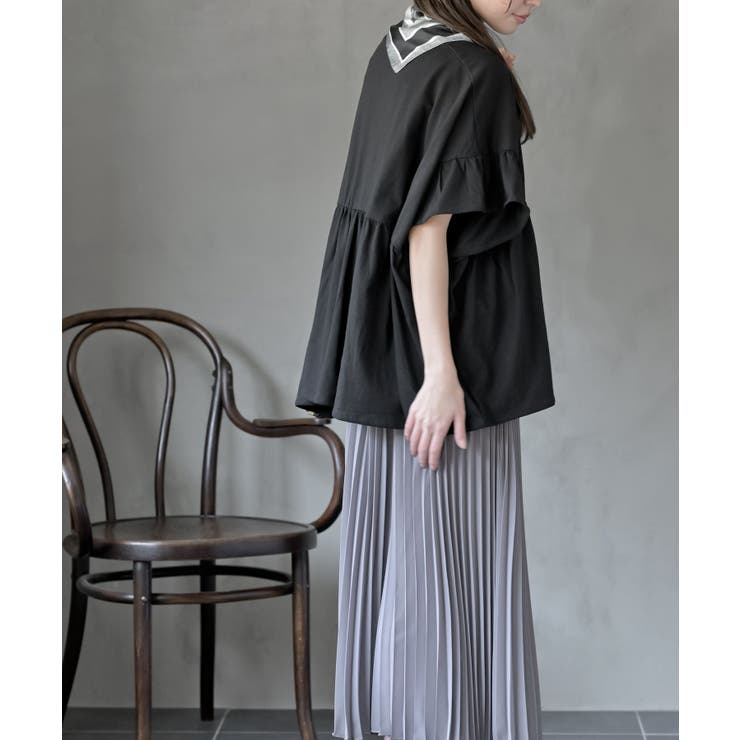 コットンワイドギャザーＴ | rps | 詳細画像20 