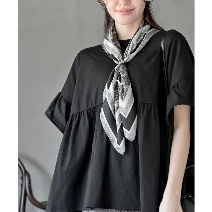 コットンワイドギャザーＴ | rps | 詳細画像22 