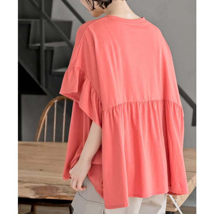 コットンワイドギャザーＴ | rps | 詳細画像32 