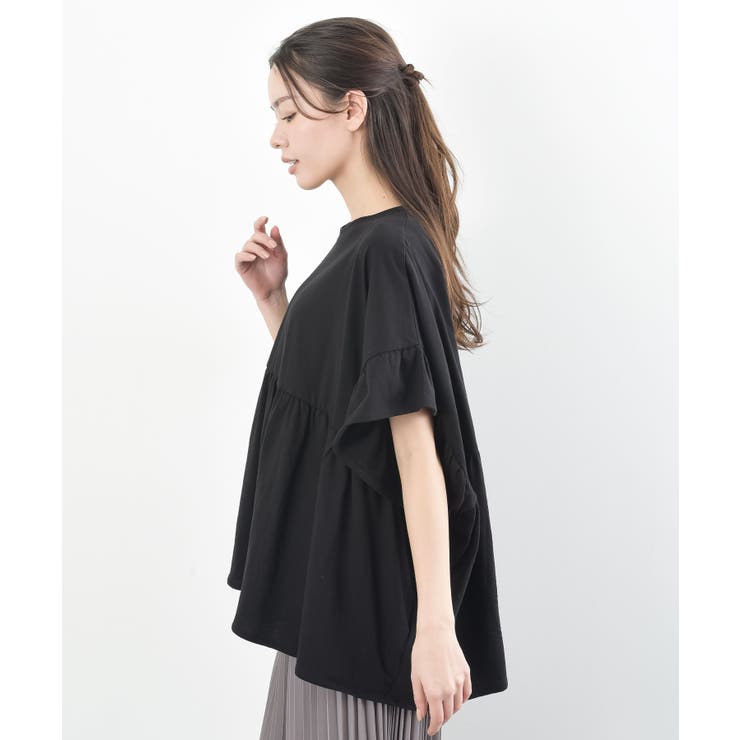 コットンワイドギャザーＴ | rps | 詳細画像34 