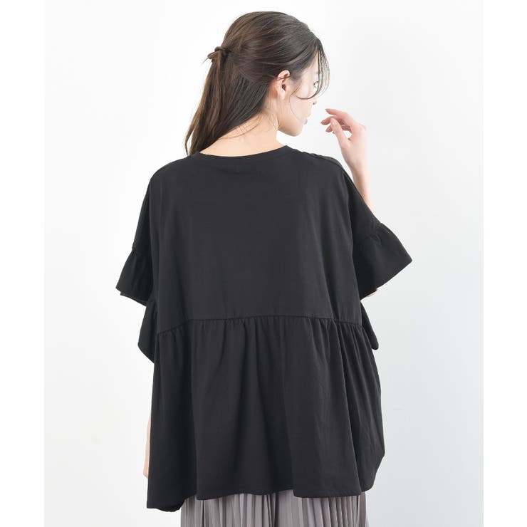 コットンワイドギャザーＴ | rps | 詳細画像35 