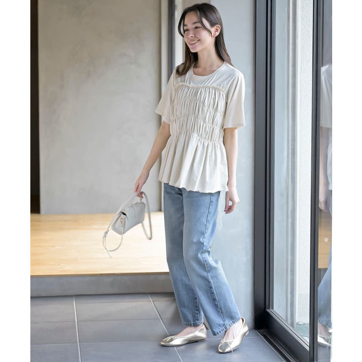 接触冷感シャーリングビスチェドッキングＴ | rps | 詳細画像2 