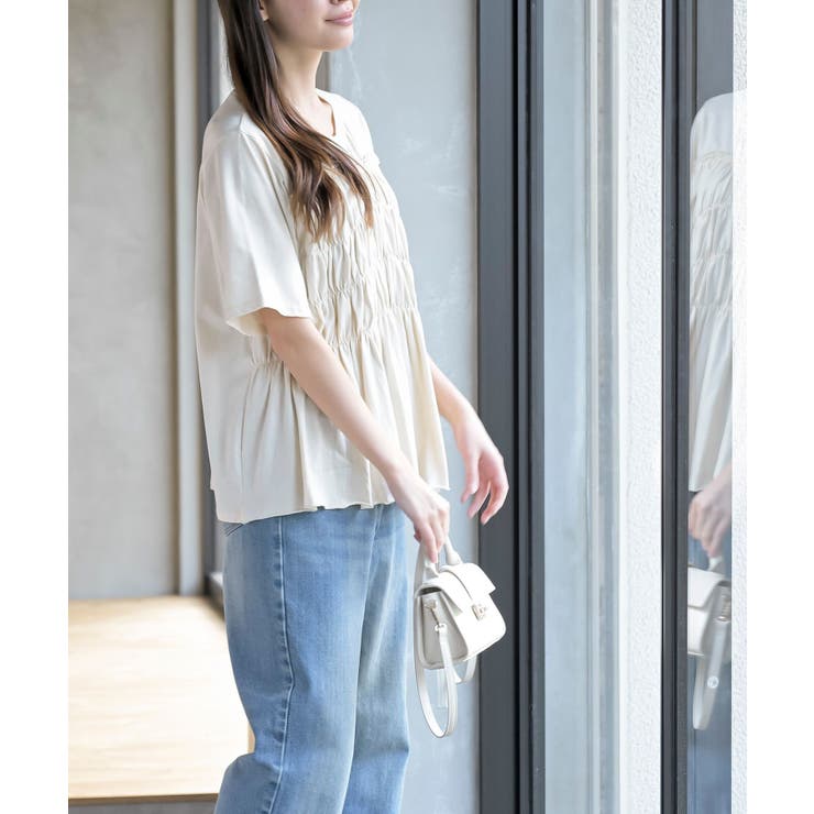 接触冷感シャーリングビスチェドッキングＴ | rps | 詳細画像3 