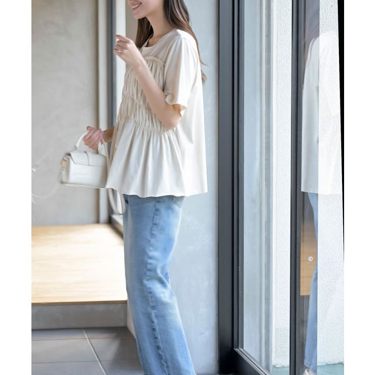 接触冷感シャーリングビスチェドッキングＴ | rps | 詳細画像5 