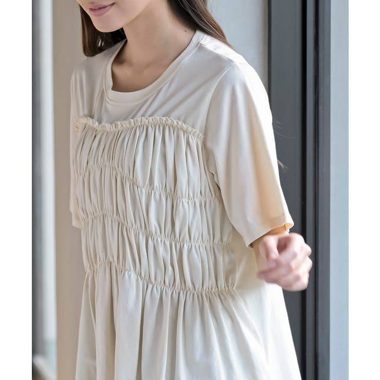 接触冷感シャーリングビスチェドッキングＴ | rps | 詳細画像7 