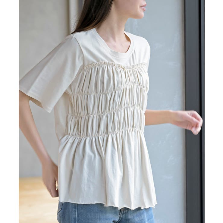 接触冷感シャーリングビスチェドッキングＴ | rps | 詳細画像9 