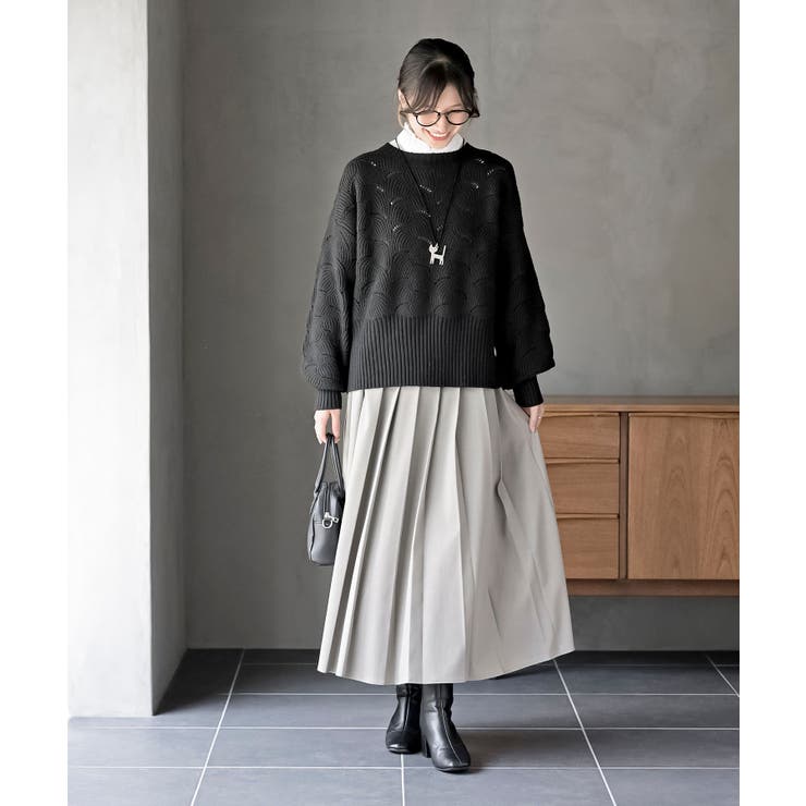 ウェーブ編みニットプルオーバー | rps | 詳細画像2 