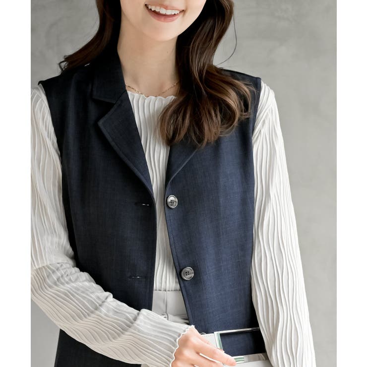 オープンカラージレワンピース | rps | 詳細画像20 