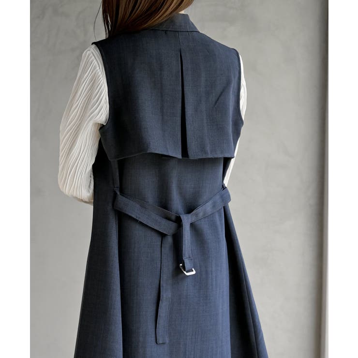 オープンカラージレワンピース | rps | 詳細画像22 