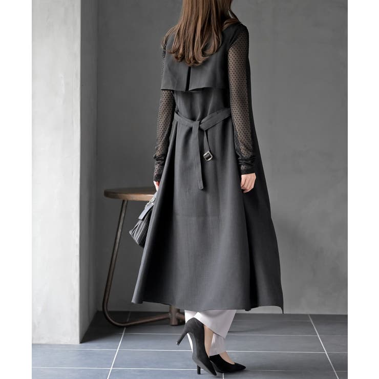 オープンカラージレワンピース | rps | 詳細画像4 