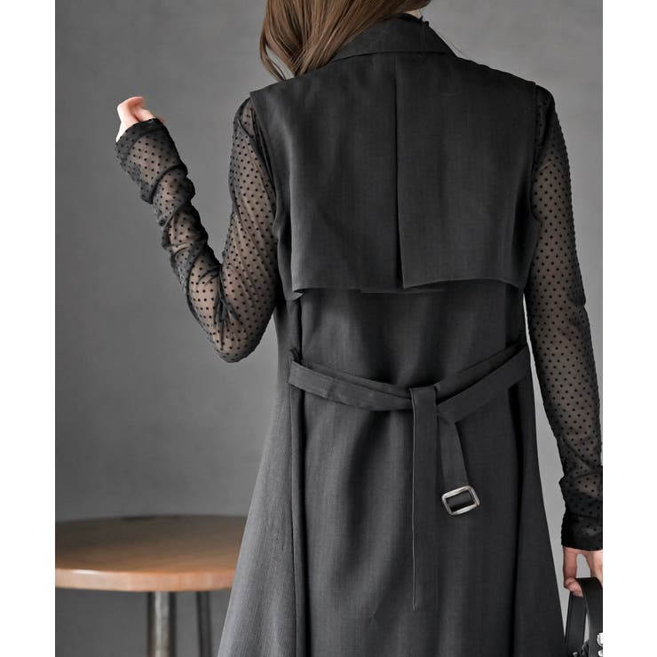 オープンカラージレワンピース | rps | 詳細画像7 