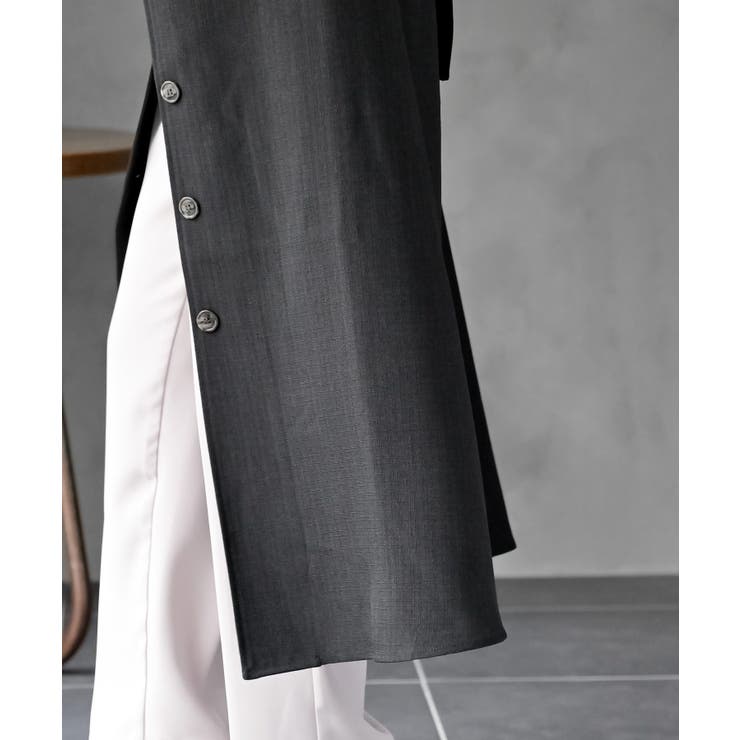 オープンカラージレワンピース | rps | 詳細画像8 