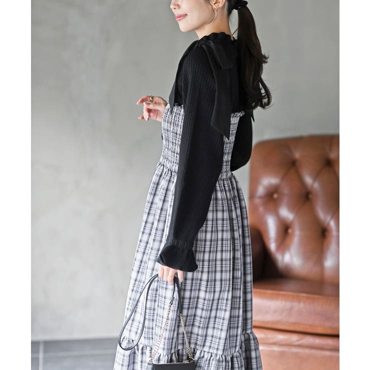 新品未使用 ブルーレーベル ワンピース チェック ウエストゴム リボン BURBERRY BLUE LABEL（ひざ丈ワンピース）のフリマアイテム一覧