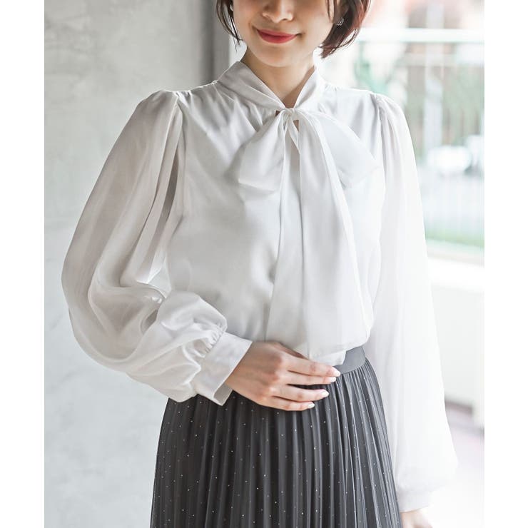 ラメシアーバルーンスリーブブラウス | rps | 詳細画像1 