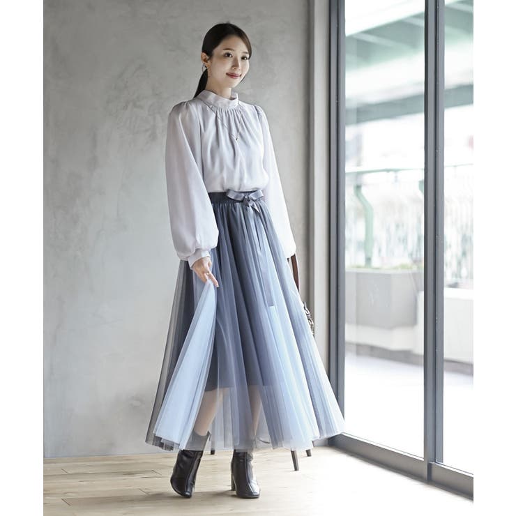 ラメシアーバルーンスリーブブラウス | rps | 詳細画像10 