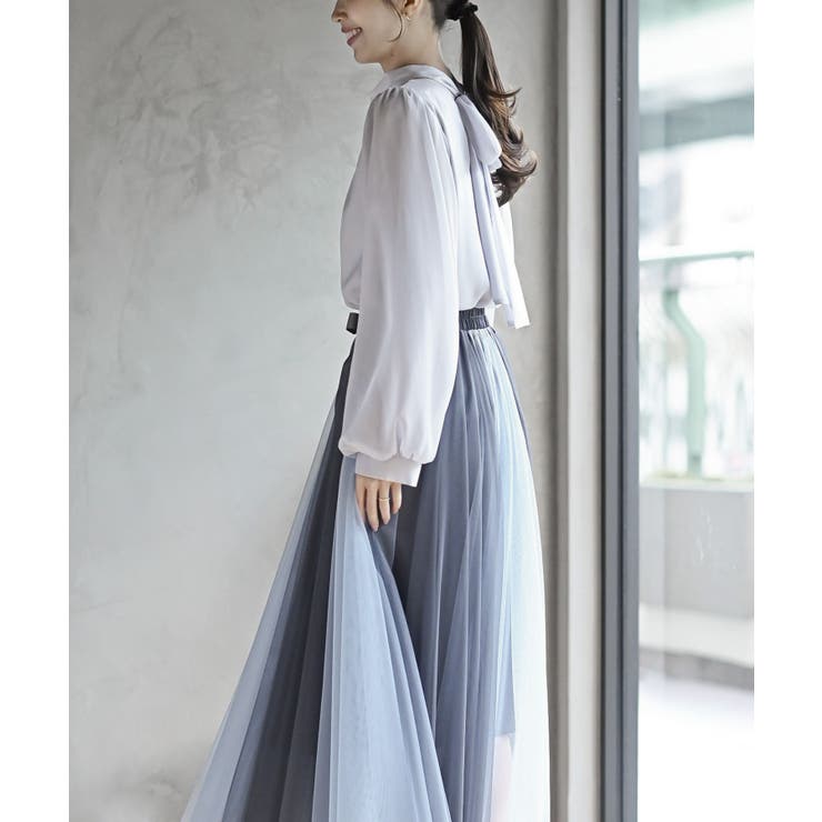 ラメシアーバルーンスリーブブラウス | rps | 詳細画像11 