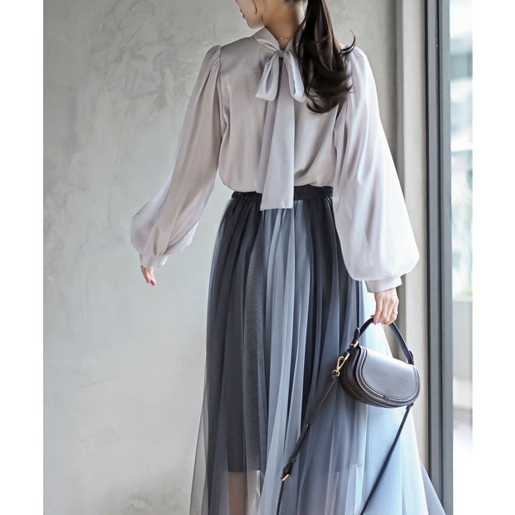 ラメシアーバルーンスリーブブラウス | rps | 詳細画像12 