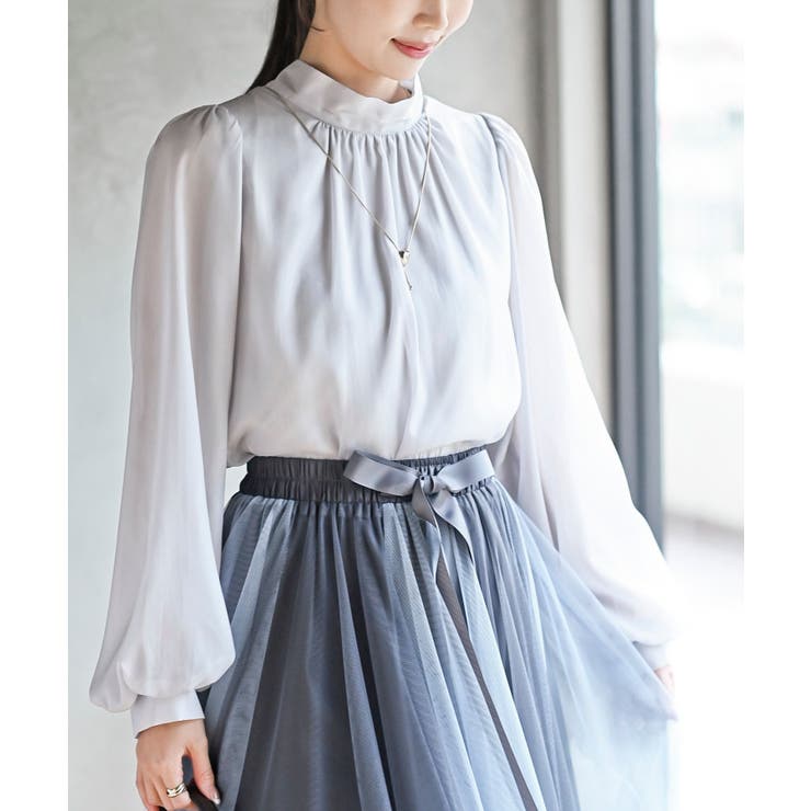 ラメシアーバルーンスリーブブラウス | rps | 詳細画像14 