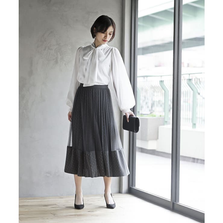 ラメシアーバルーンスリーブブラウス | rps | 詳細画像2 