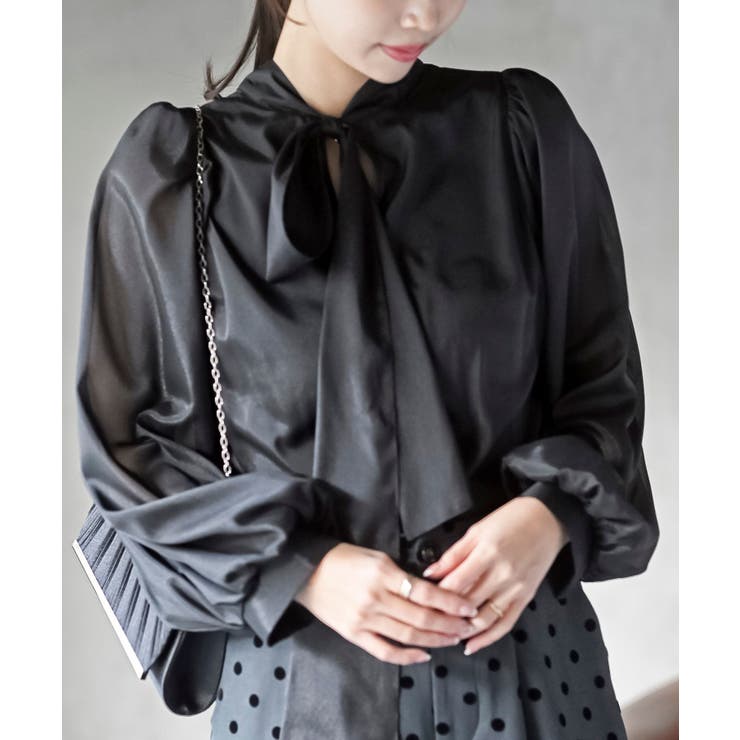 ラメシアーバルーンスリーブブラウス | rps | 詳細画像22 