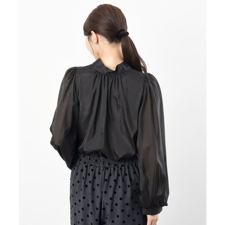 ラメシアーバルーンスリーブブラウス | rps | 詳細画像27 