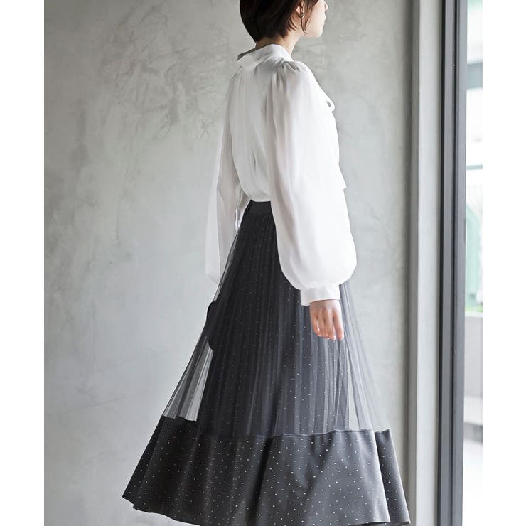 ラメシアーバルーンスリーブブラウス | rps | 詳細画像3 