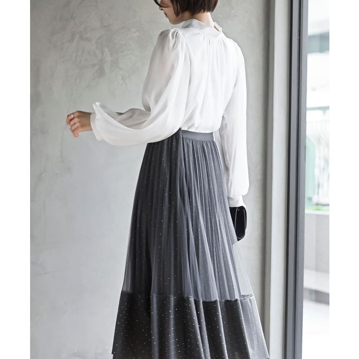 ラメシアーバルーンスリーブブラウス | rps | 詳細画像4 