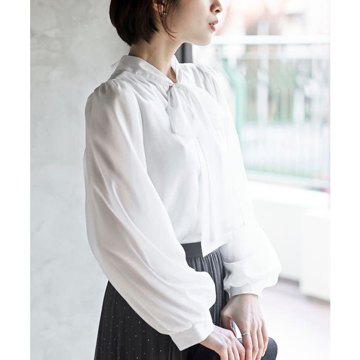 ラメシアーバルーンスリーブブラウス | rps | 詳細画像9 