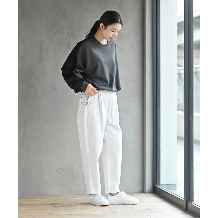 布帛切替裏毛プルオーバー×スカートセットアップ | rps | 詳細画像10 