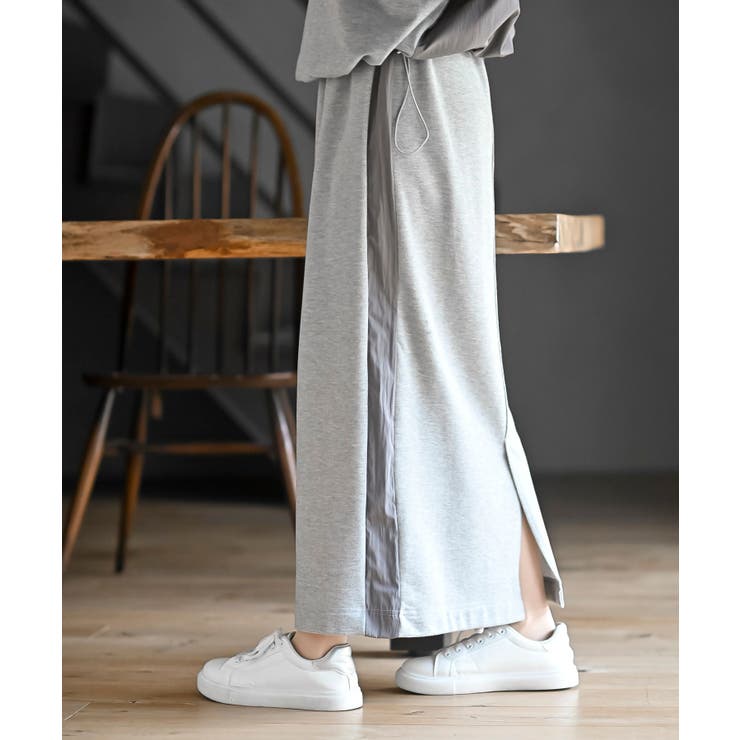 布帛切替裏毛プルオーバー×スカートセットアップ | rps | 詳細画像18 