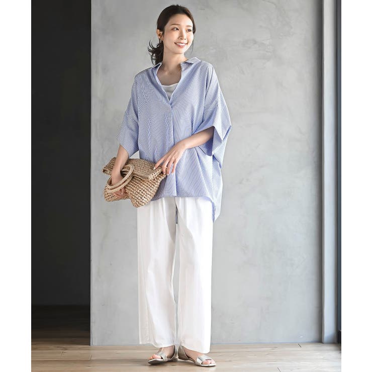 ストライプドルマンスキッパーシャツ | rps | 詳細画像2 