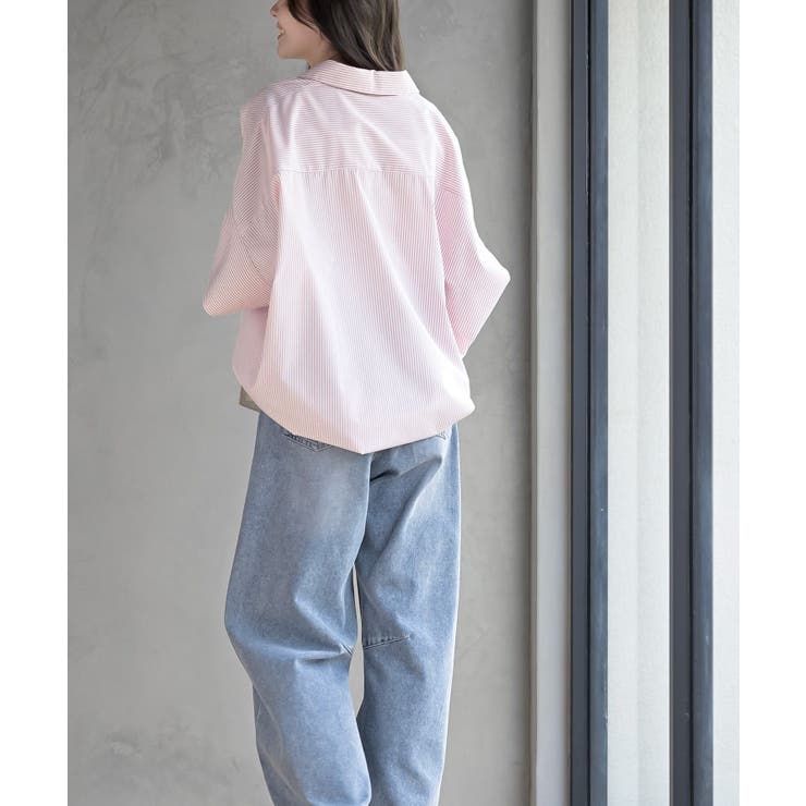 ストライプドルマンスキッパーシャツ | rps | 詳細画像20 