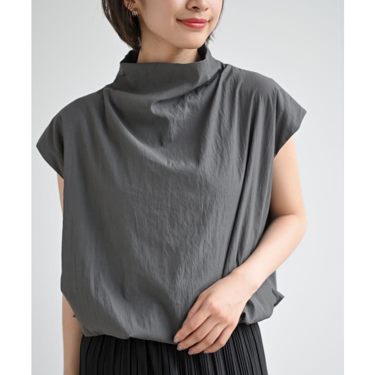 CHACグレー | ボトルネックバルーンプルオーバー | rps