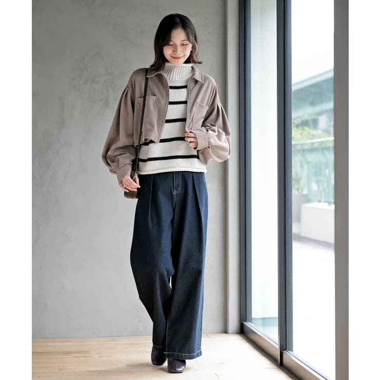 ハイネックボーダーニットプルオーバー | rps | 詳細画像10 