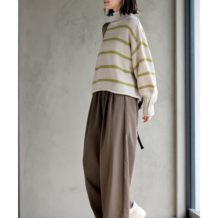 ハイネックボーダーニットプルオーバー | rps | 詳細画像24 