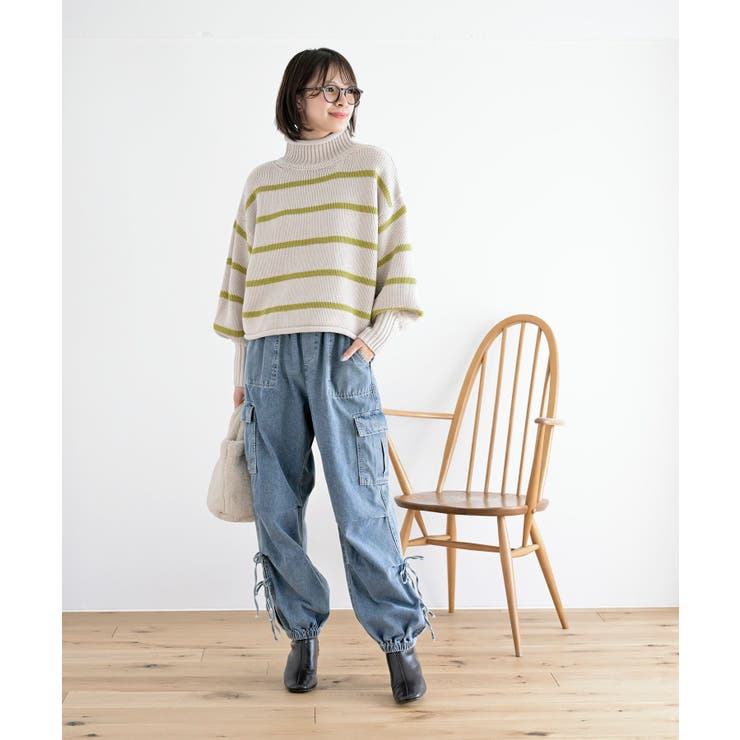 ハイネックボーダーニットプルオーバー | rps | 詳細画像29 