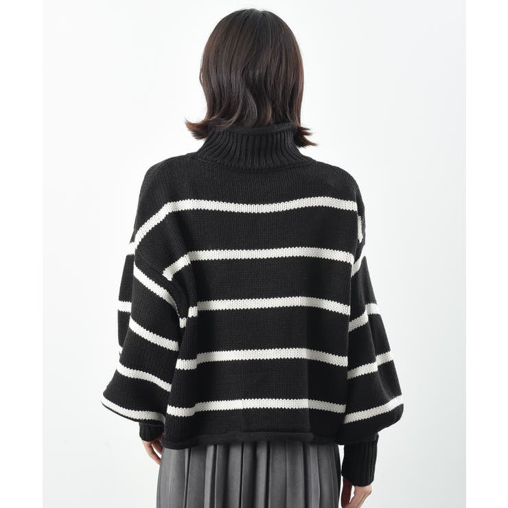ハイネックボーダーニットプルオーバー | rps | 詳細画像40 